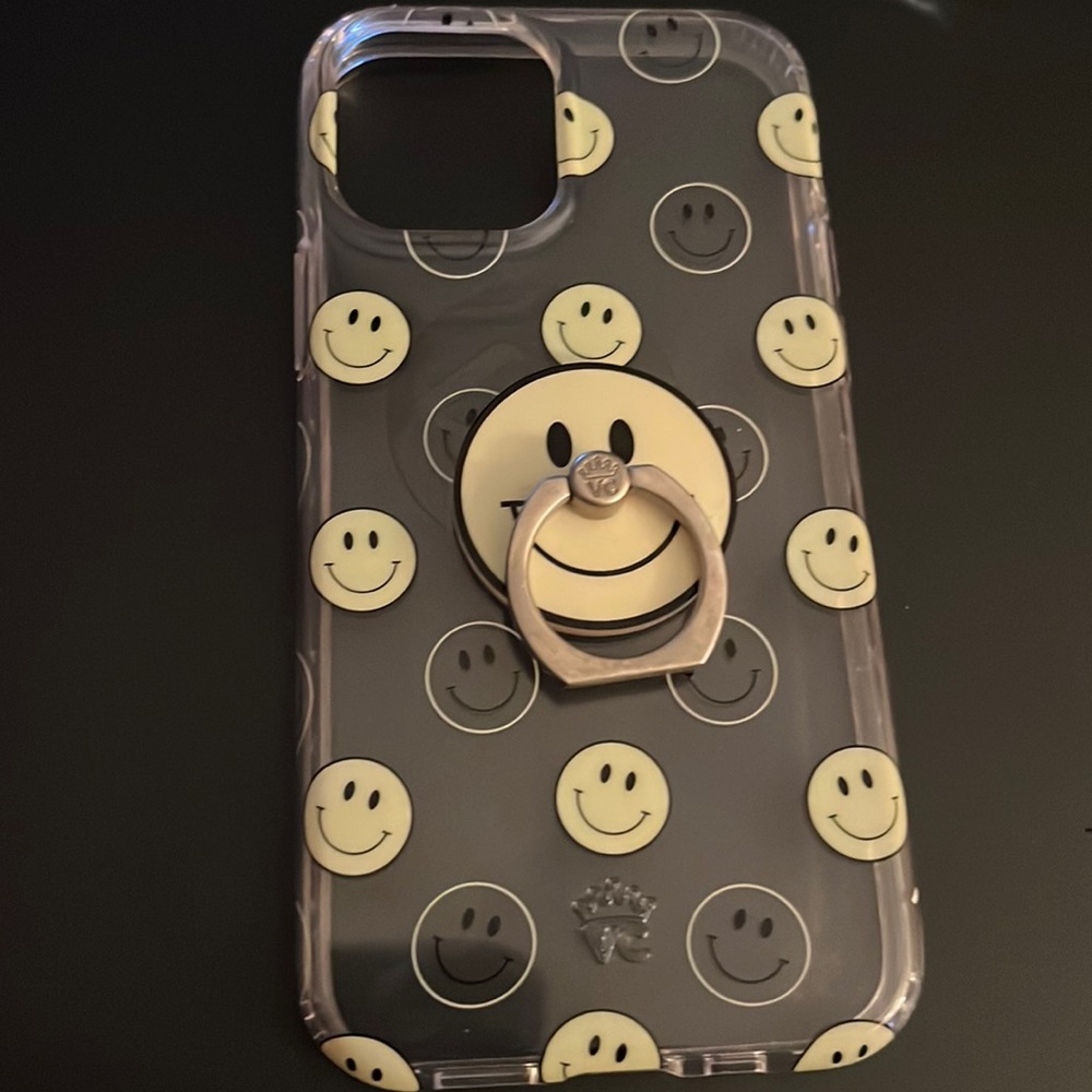 Smiley Clear iPhone Case